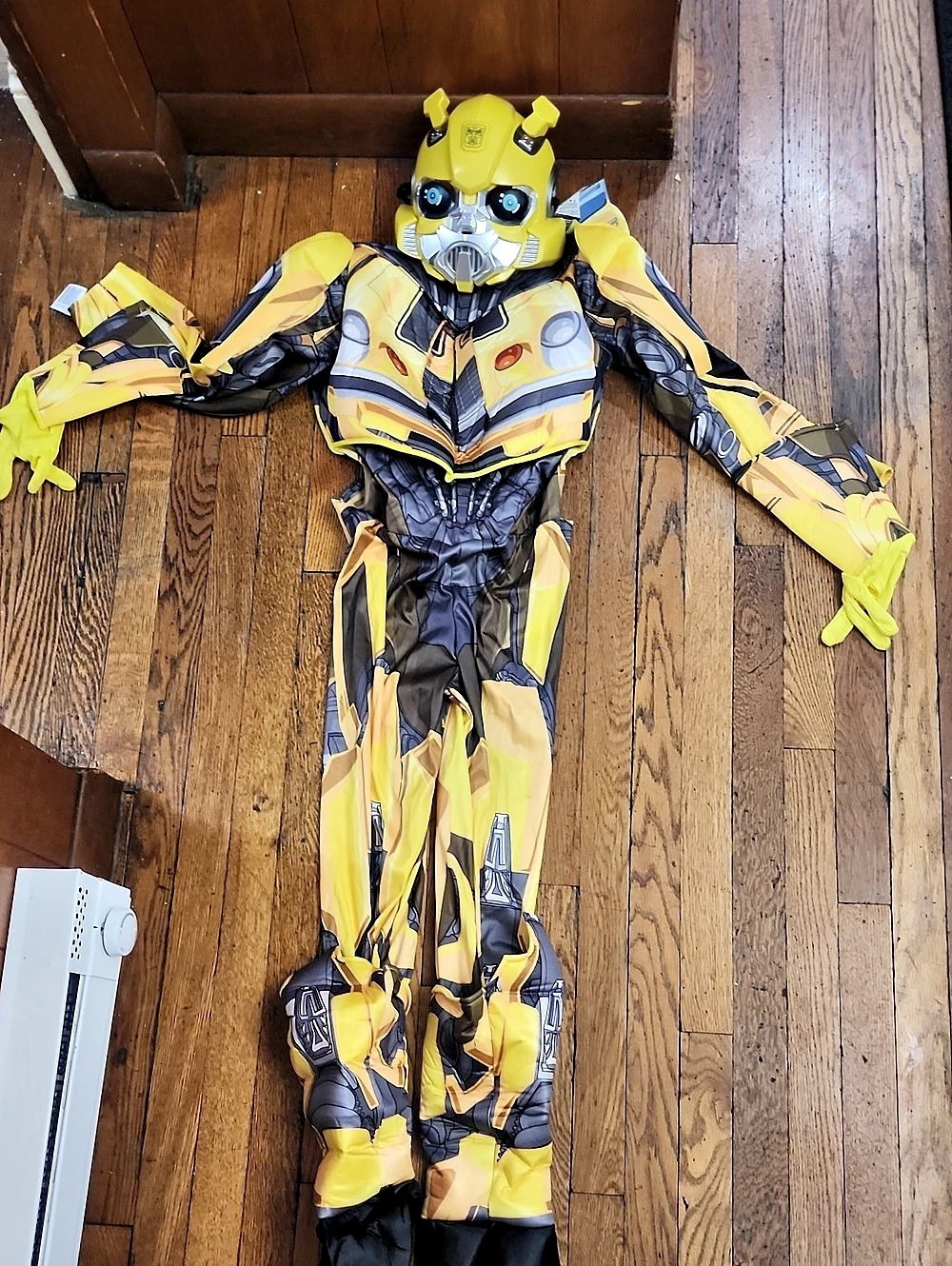 Disguise Transformers Bumblebee Muscle Costume with Mask